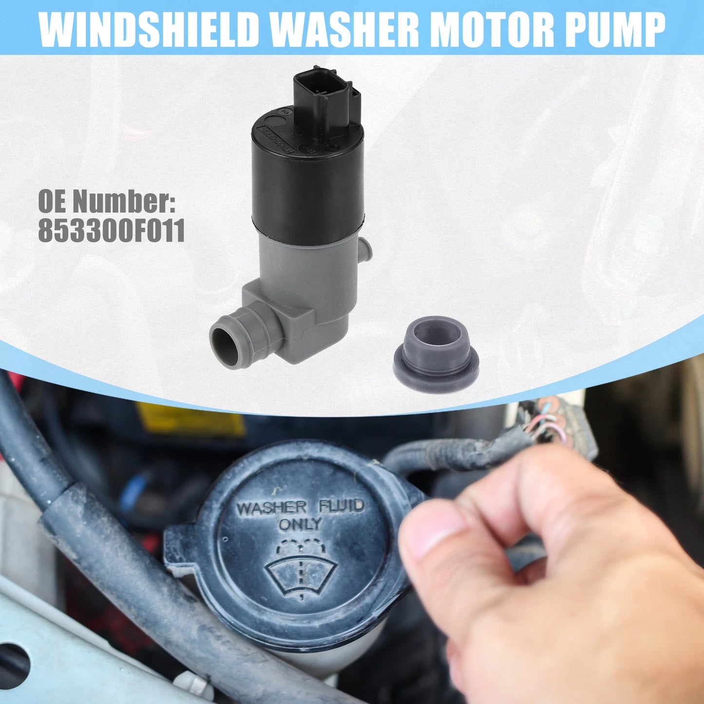Windshield Washer Pump for Toyota Yaris (2014-2017)