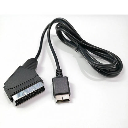 RGB Scart Cable 1.8m for PS1 PS2 PS3 (2000-2013)