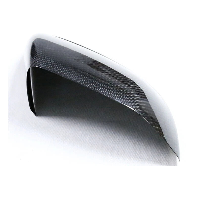 Real Carbon Fiber Add-on Side Mirror Cover Caps For Lamborghini URUS 2018-2022