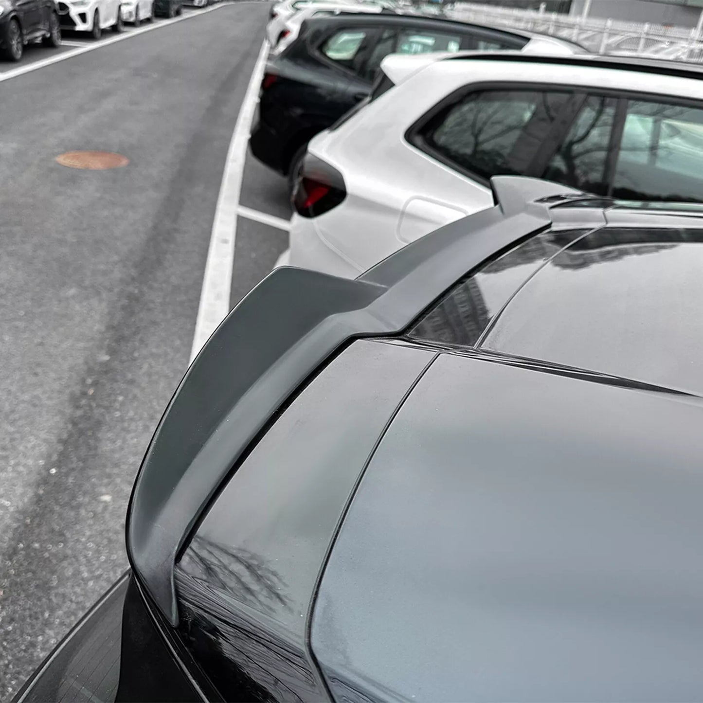 1x Gloss Black Rear Spoiler Lip for BMW X3 G45 (2025)