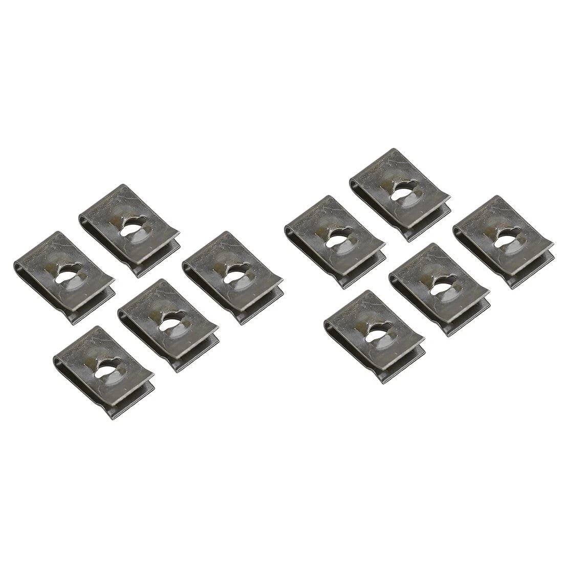 50pcs U-type Nut Clips for Car Bumper Inner Fender Trim Panel Wheel Well