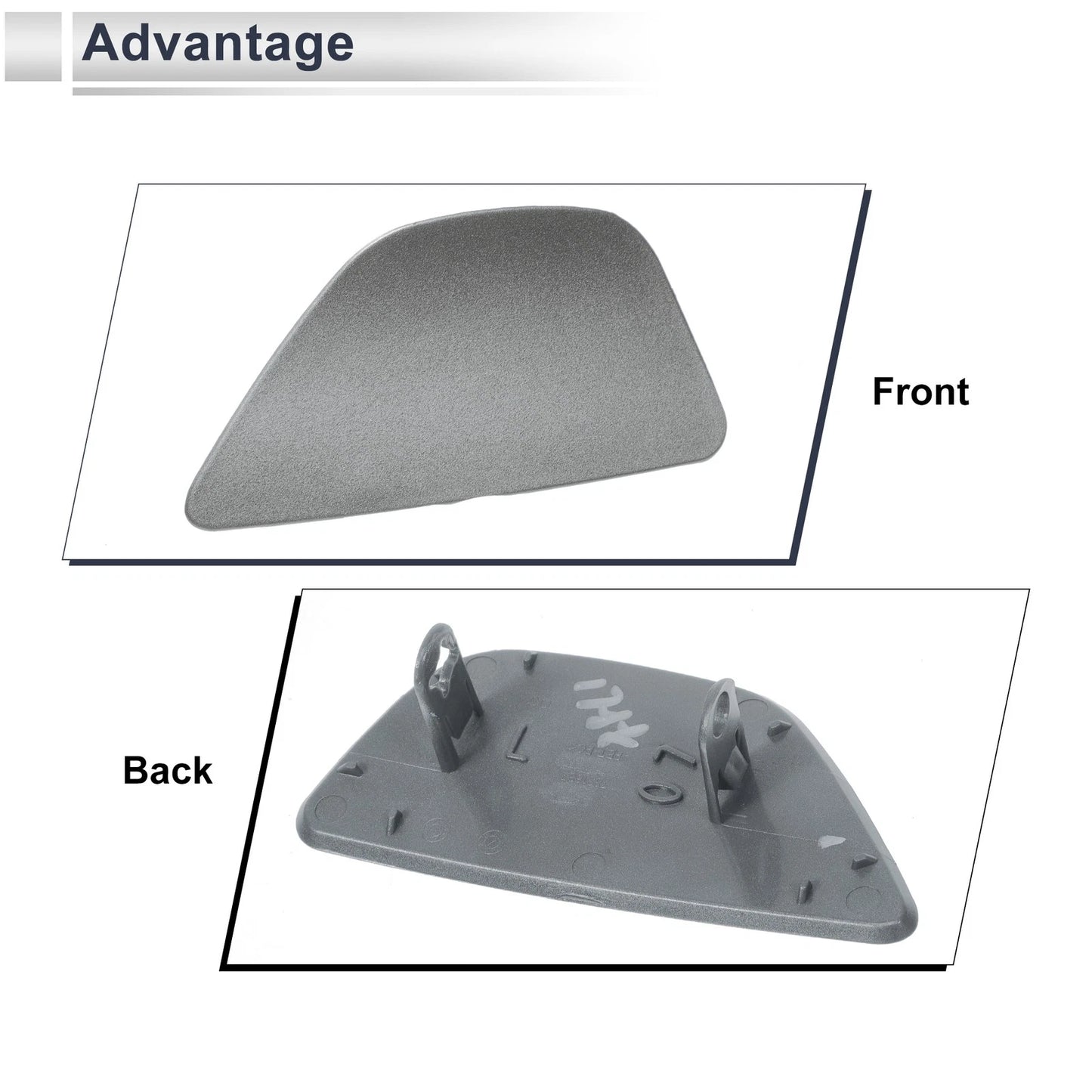 Front Left Washer Nozzle Cover for BMW 535i GT (2014-2017)