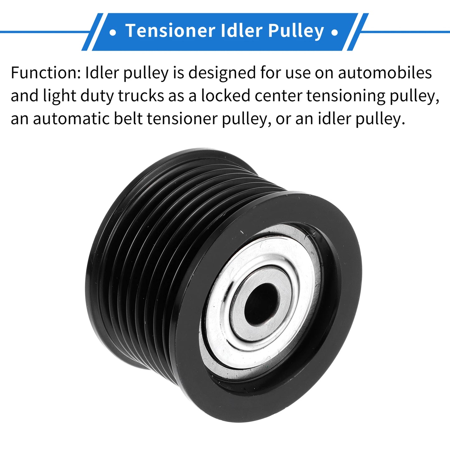 Drive Belt Idler Pulley for Toyota Tundra (2007-2019) 1 x Pulley