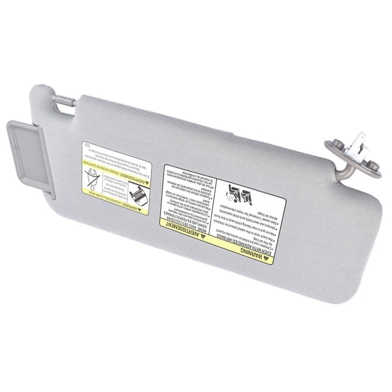 Front Left Gray Sun Visor for Toyota 4Runner (2010-2022)