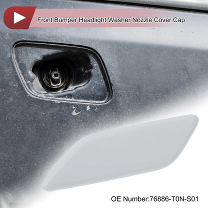Front Left Washer Nozzle Cover for Honda CR-V (2015-2017) - Unpainted 1 x