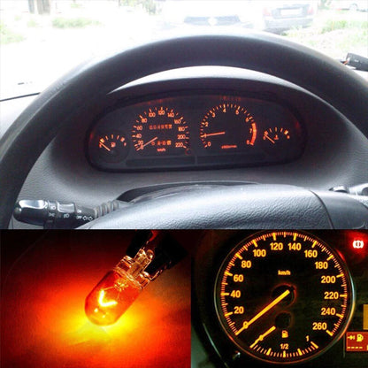 10 x T10 194 168 Instrument Dash Gauge Light Bulbs for Car (Various Years)
