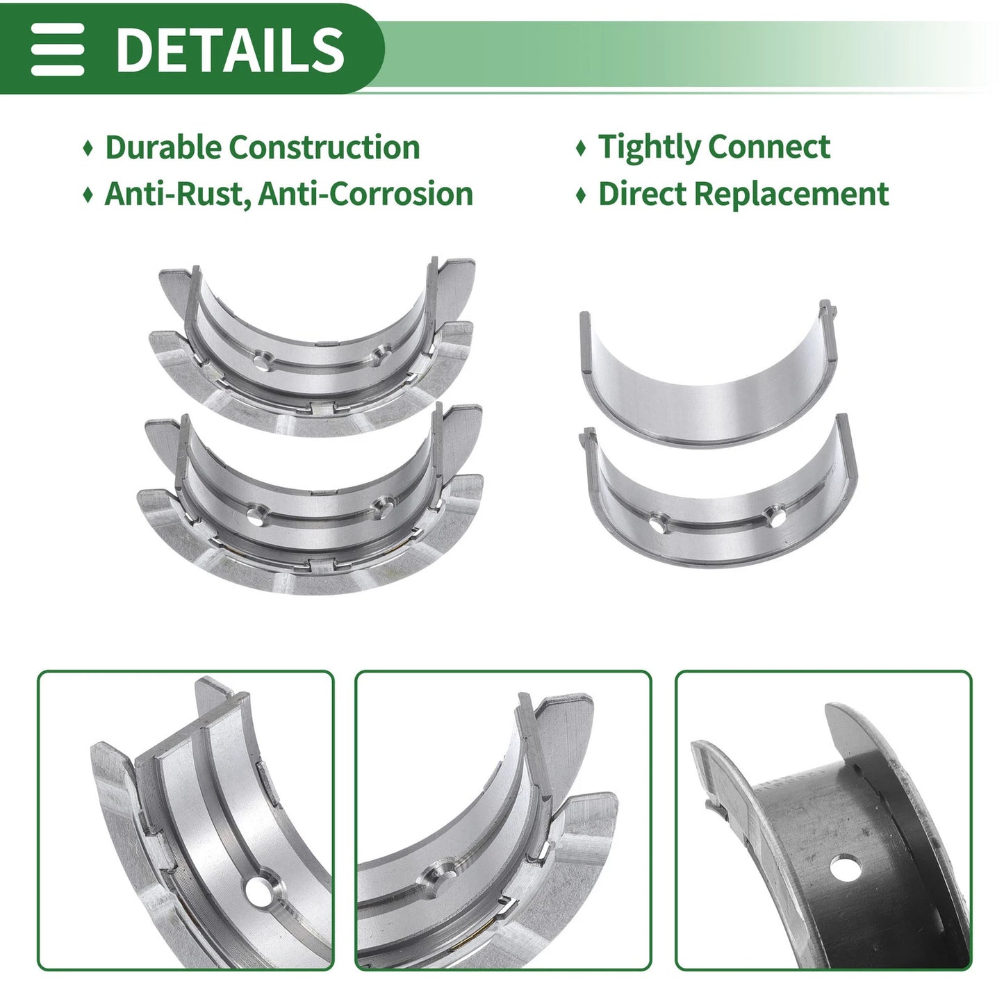 Main Bearing Set for Chevrolet Cruze (2016 - 2019)