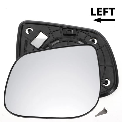 Left Side White Mirror Glass w/ Back Non-heated for KIA Picanto (2012-2020)
