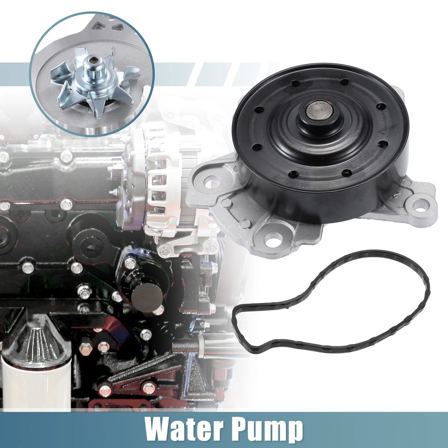 Water Pump for Toyota Corolla, Matrix (2009-2019)