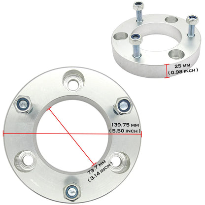 25MM Coil Shock Spacers for Mitsubishi Triton L200 (2005-2023)