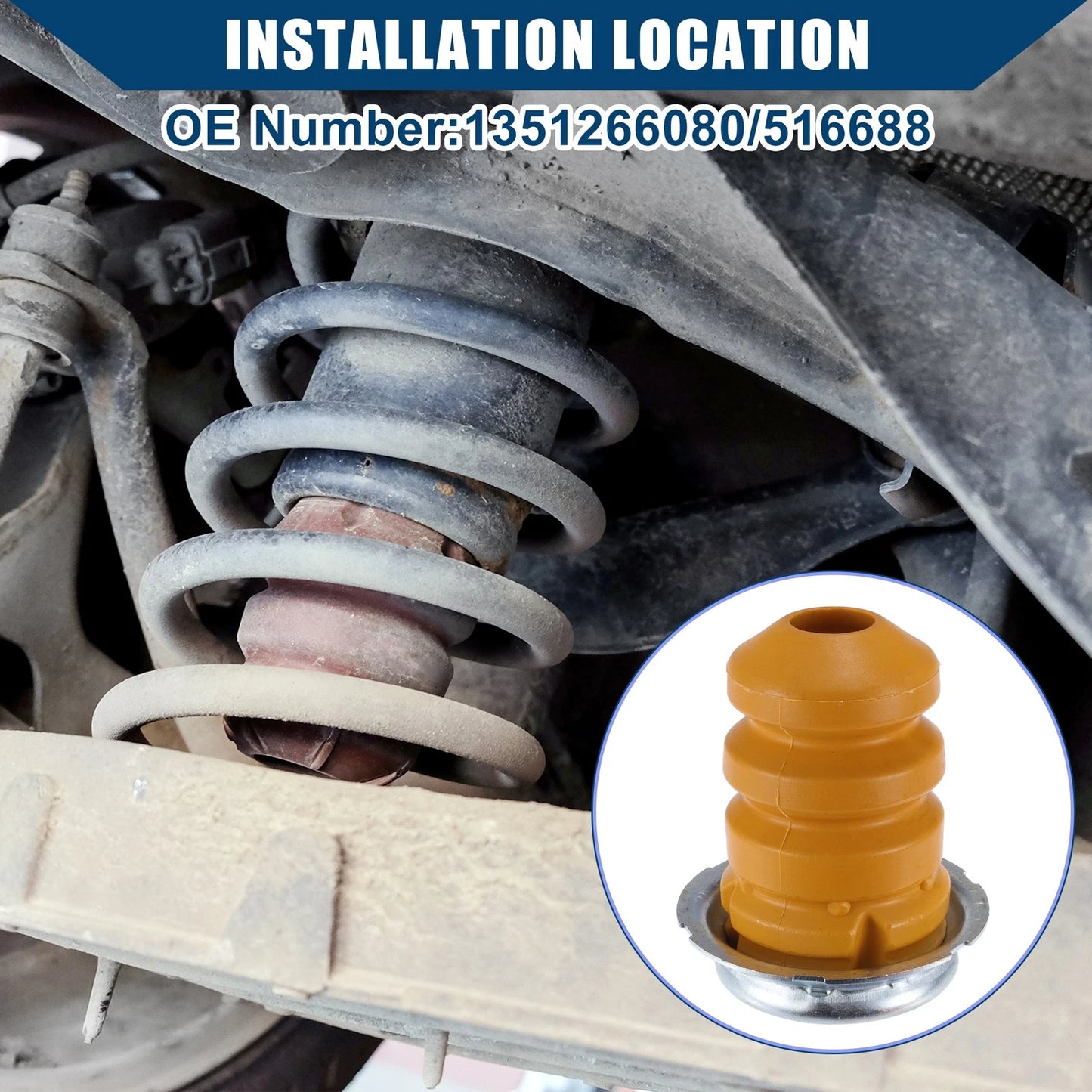 Suspension Strut Bump Stops for Fiat Ducato (2006-2023)