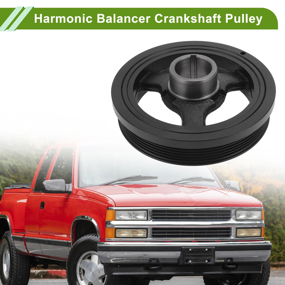 Engine Harmonic Balancer Crankshaft Pulley for Chevrolet Traverse