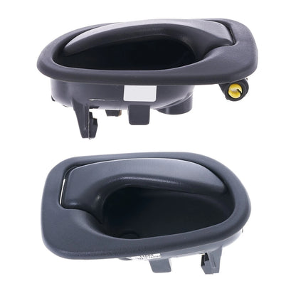 Inner Door Handle Set of 2 for Hyundai Excel X3 (1994-2000) Grey Front/Rear