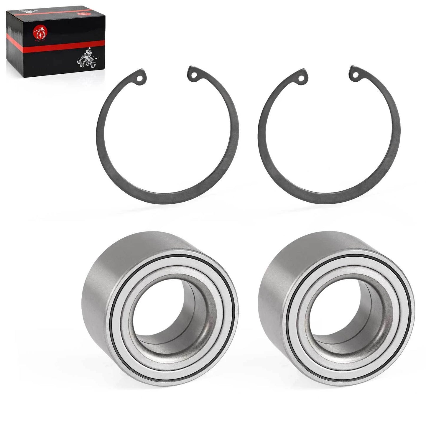 2 x Rear Wheel Bearing + Circlip for Kawasaki Teryx KRX KRX4 1000 (2020-2024)