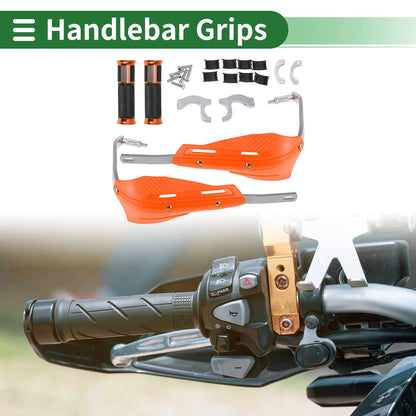 Handlebar End Grips Diamond Pattern for Motorcycle