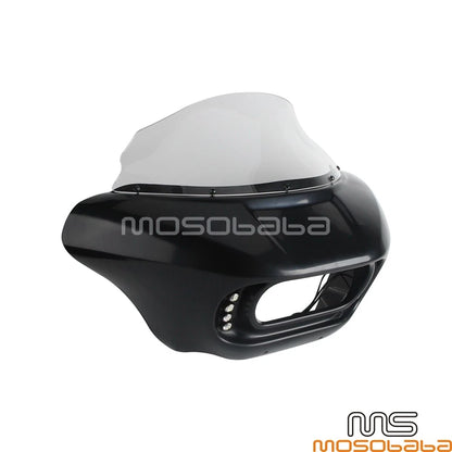 Dual LP4 Headlamp Fairing Windshield Bracket for Softail Street Bob (2018-2023)