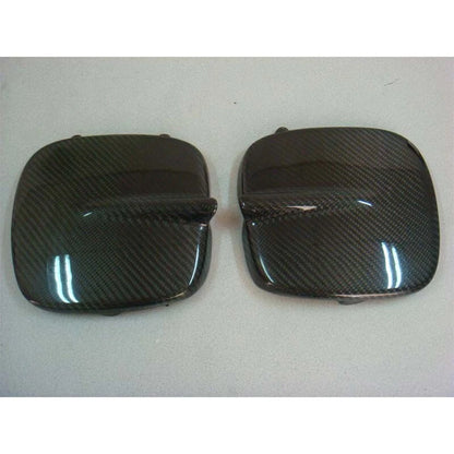 Carbon Fiber Front Fog Light Cover Trim for 1997-2001 Subaru Impreza STI GC8