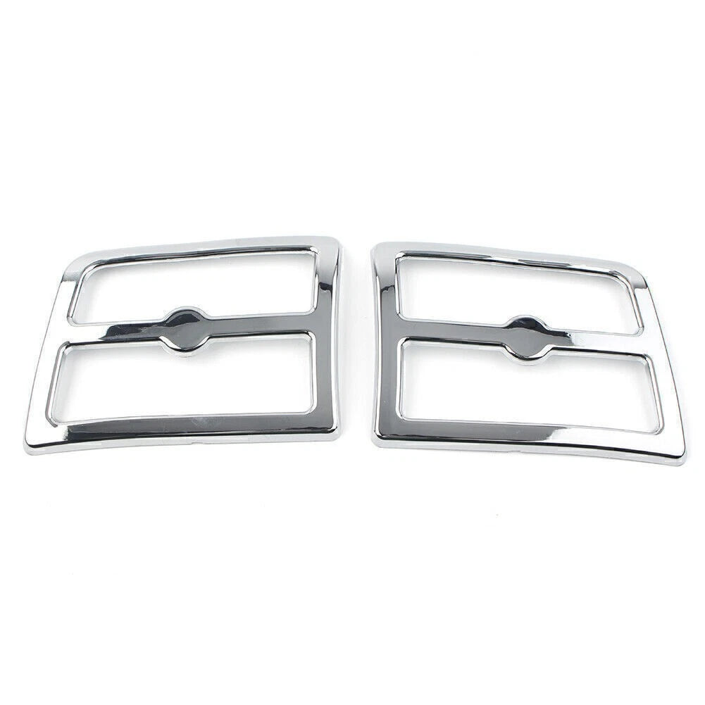 ABS Chrome Rear Speaker Armrest Trim for Honda Goldwing GL1800 (2001-2005)
