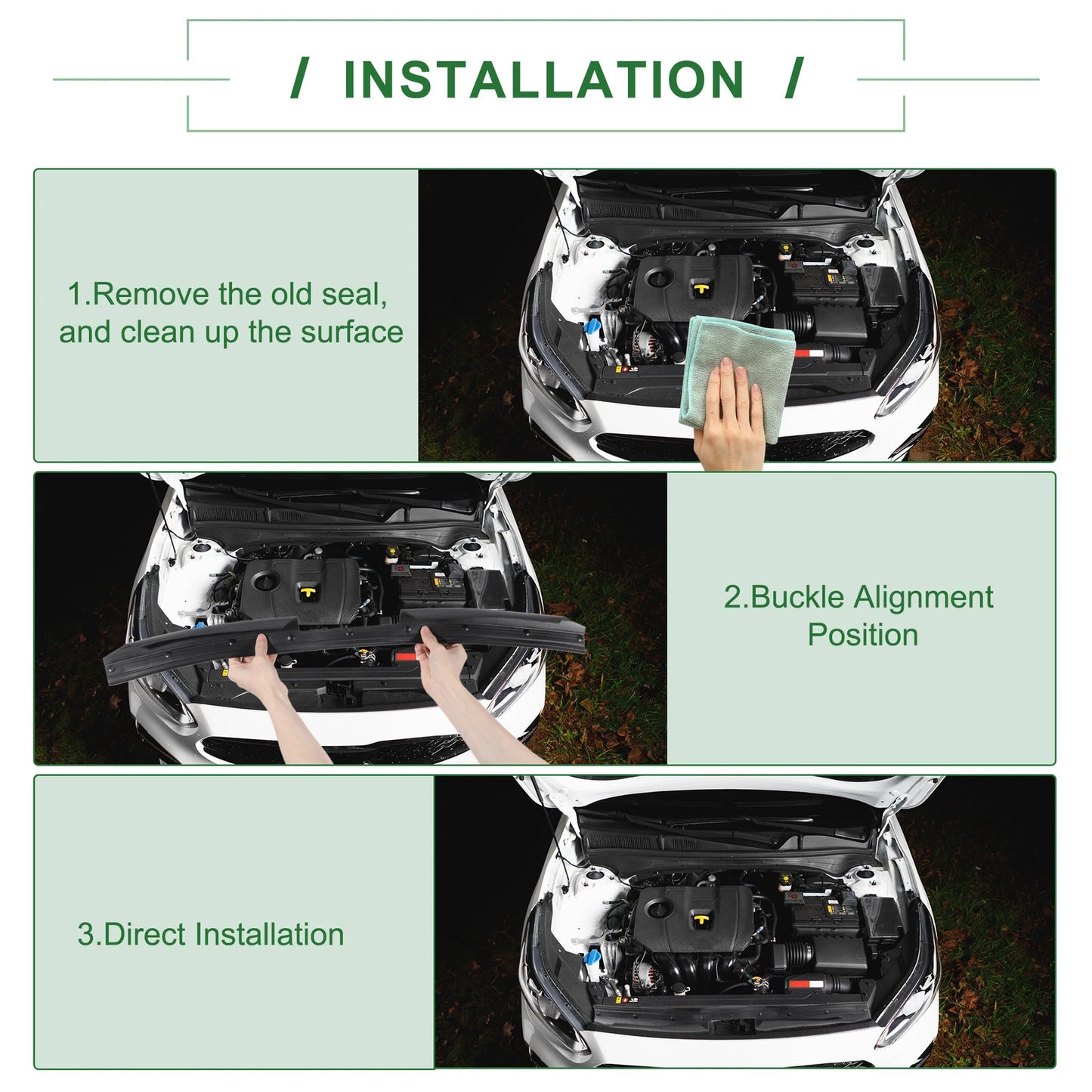 Front Engine Hood Sealing Strip for Honda CR-V (2017-2021)