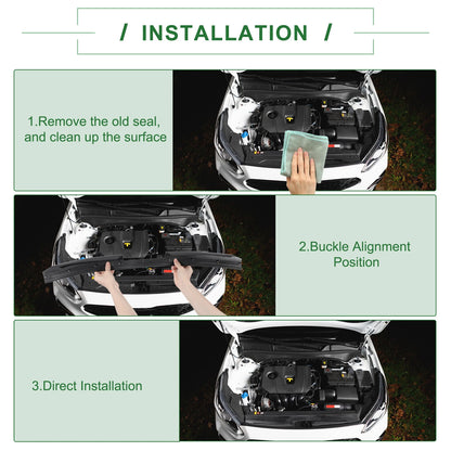 Front Engine Hood Sealing Strip for Honda CR-V (2017-2021)