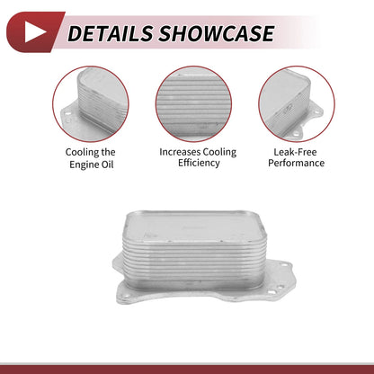 Engine Oil Cooler for Ford EcoSport 1.5 TDCi (2015-2019)