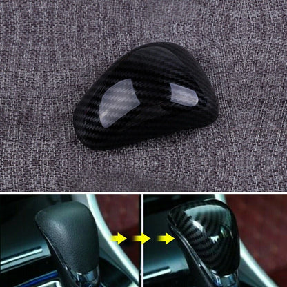 Carbon Fiber Gear Shift Knob Cover Trim for Honda Accord (2013–2017)