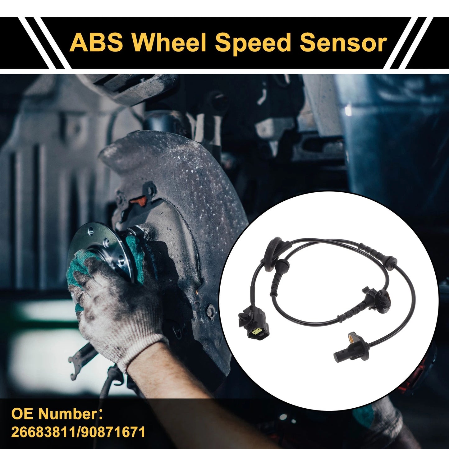 ABS Wheel Speed Sensor for Chevrolet Sail 3 Front Left Right (2012 - 2014)