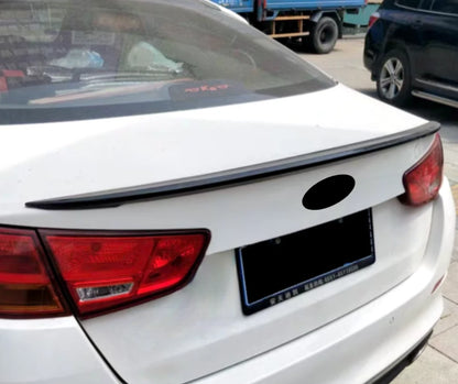 Glossy Black Rear Trunk Spoiler Wing Lip Cover for 2014-2015 Kia K5 Optima