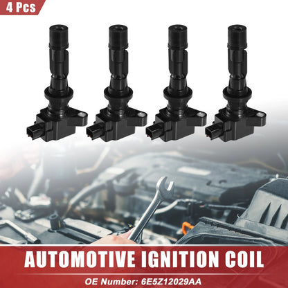 4 Pcs Ignition Coils for Ford Fusion (2006-2009)