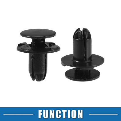 10 Pcs Push-Type Retainer Clips for Hyundai Accent (2000-2005)