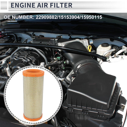 Engine Air Filter for Chevrolet Express 1500 (2001-2014) 1 Pc