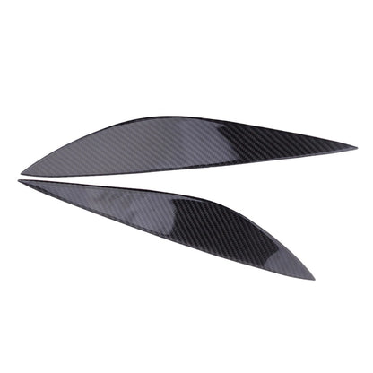 Carbon Fiber Headlight Eyelid Covers for Benz W204 C Class (2007-2014)