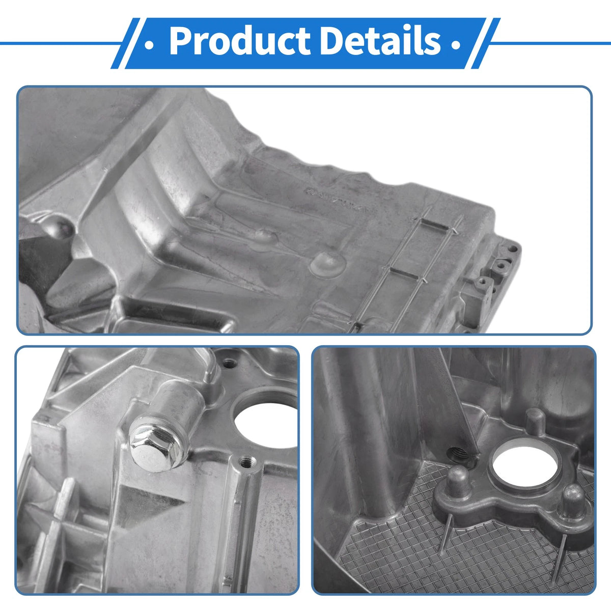 Engine Oil Pan for Mercedes-Benz C250 L4 1.8L (2012-2015) - 1 Pcs