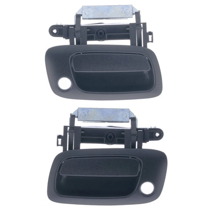Door Handle Outer Black 2 x for Holden Astra (1998–2005)