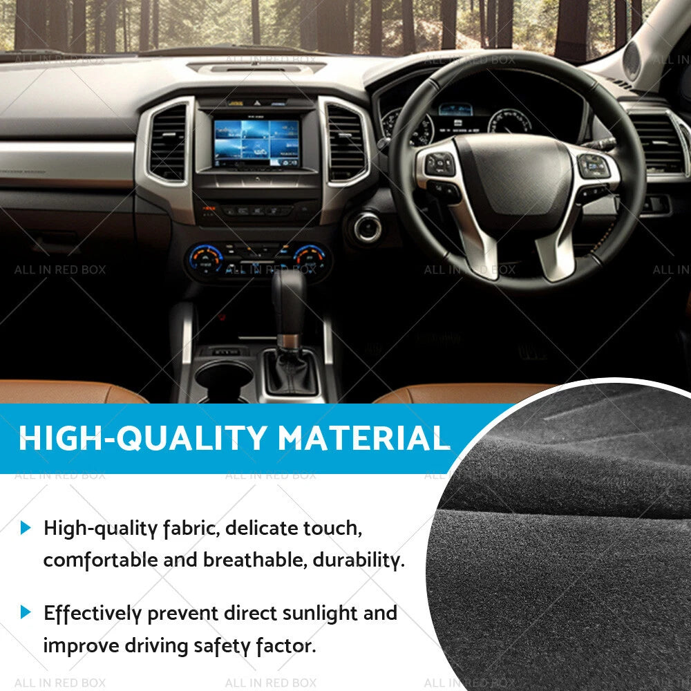 Non-Slip Dash Mat for LDV G10 SV7A SV7C All Models (2015-2023) Black