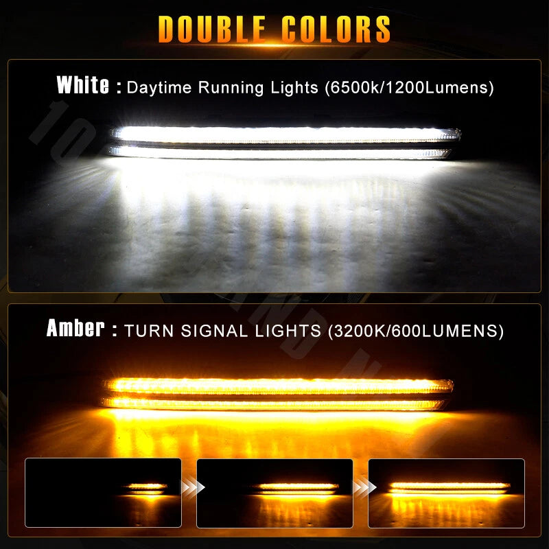 Carbon Flash LED Fog Light Bars for Corvette C8 Stingray (2020-2023)