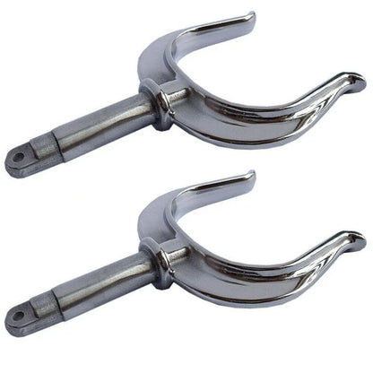 2 Pcs Adjustable Marine Rowlock 316 Stainless Steel for Row Boat/Dinghy