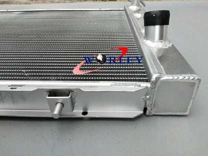 Aluminum Radiator + 2 Fans for Holden Commodore VB VC VH VK V6 (78-86)