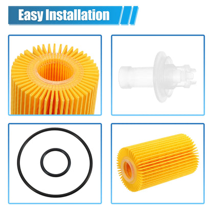 Engine Oil Filter Set for Toyota Sequoia (2001-2023)