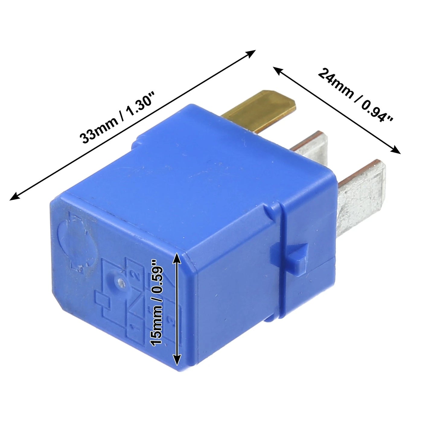 Motor Relay for INFINITI FX35 FX45 Blue Plastic Metal