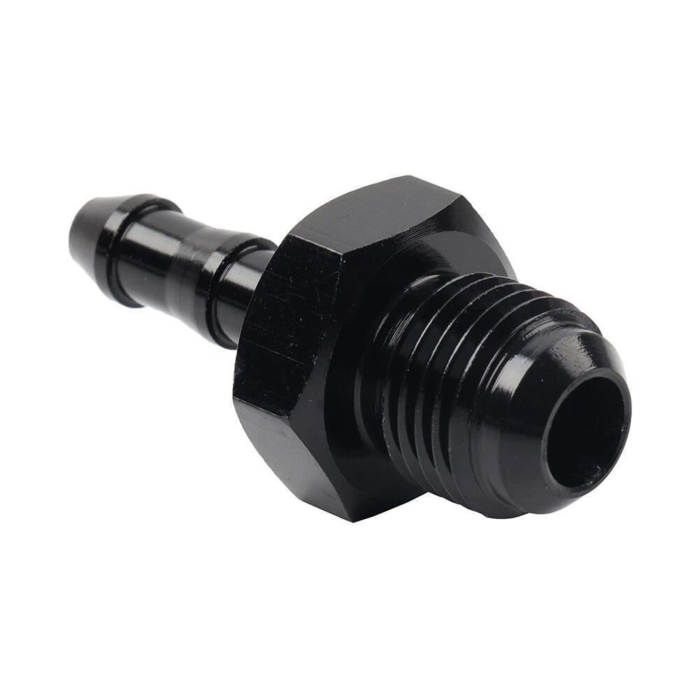 6AN Male to 3/8" Barb Push Lock Fitting for Oil Fuel Hose Adapter