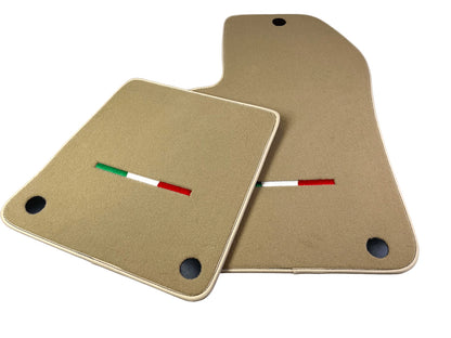 Beige Floor Mats for Ferrari 599 Coupe (2006-2012)