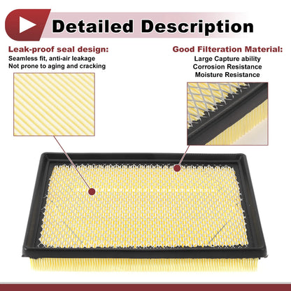Engine Air Filter 5.7L 6.1L for Dodge Challenger (2008-2010)