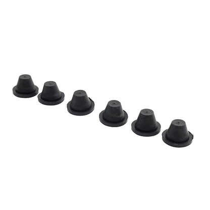 6 x Rubber Side Cover Grommets for Harley Touring Road King Electra Glide (1996-2007)