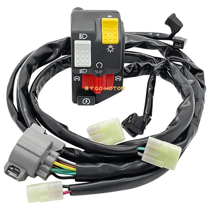 Handlebar Start Headlight Kill Switch for Honda TRX300X (2007–2009)