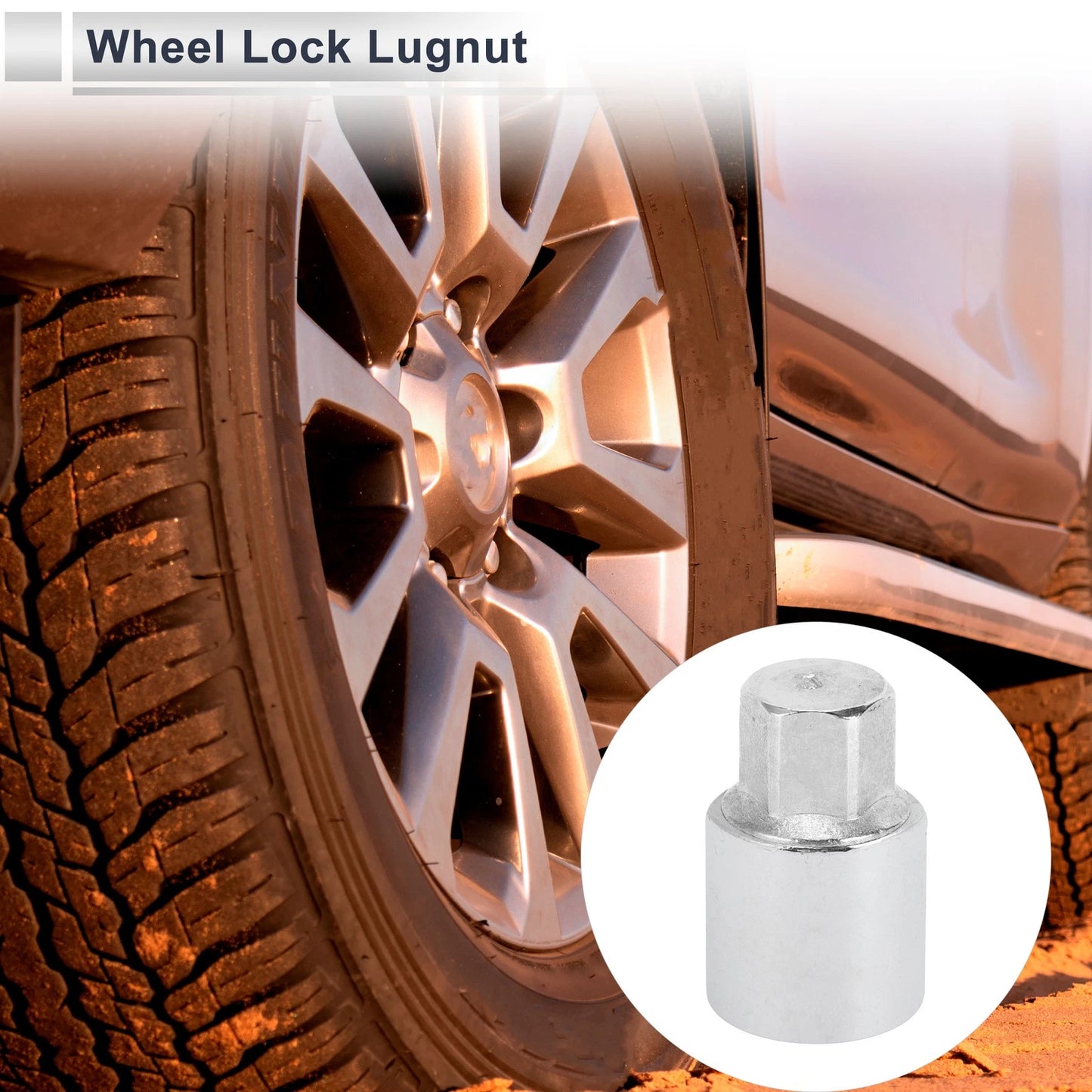 Wheel Lock Lugnut Antitheft Key Socket for Toyota