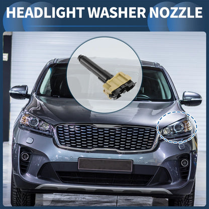 Front Driver Side Headlight Washer Nozzle for Toyota Land Cruiser (2008-2021)
