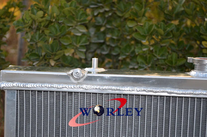 52MM Aluminum Radiator for Nissan Skyline S13 R32 RB20 GTS GTR (1989-1994)