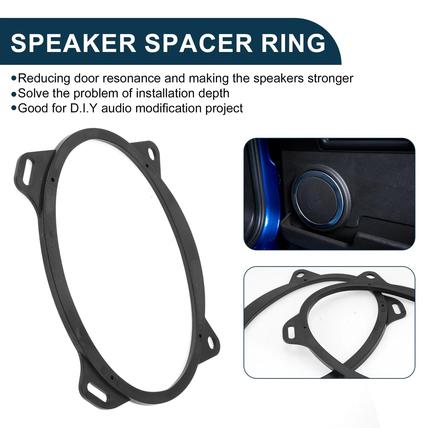 Speaker Spacer Ring for Toyota Corolla (2003-2013) - 2 Pcs