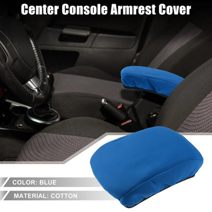 Center Console Armrest Cover for Ford Fusion (2017-2020) - Blue